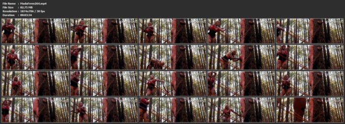 Spanking In The Forest - MADAME FERMANS - SD/706p/MP4