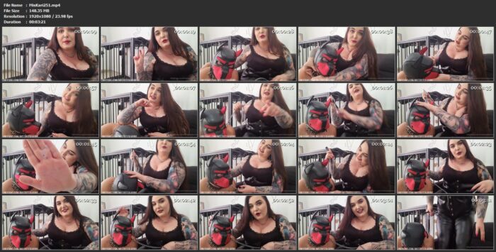 I Have A Big Cage For My Dogs - MISTRESS KARINO - FULL HD/1080p/MP4