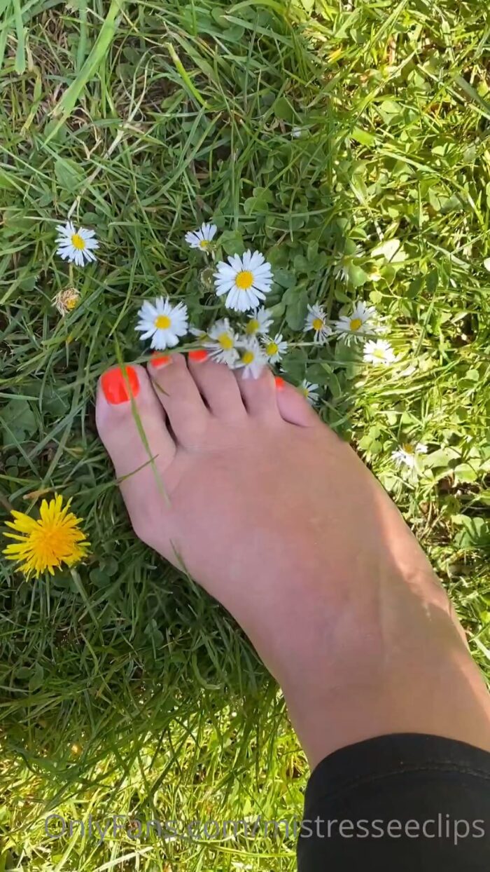 Feet In The Summer Grass - MISTRESS ECLIPSE - FULL HD/1920p/MP4