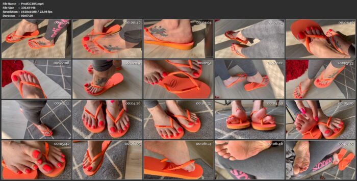 Very Close For You To Delight In My Perfect Feet Enjoy - GG PRODUCER / GODDESS GRAZI - FULL HD/1080p/MP4