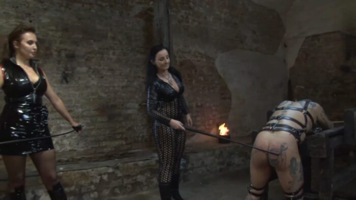 Luciana di Domizio In Scene: Caning By 2 Mistresses - MISTRESS LUCIANA - FULL HD/1080p/MP4