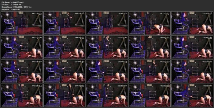 Mistress Nikita In Scene: Ass Whipping Slug - OBEY NIKITA - FULL HD/1080p/MP4