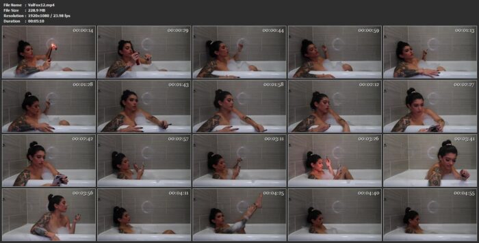 Valentina Fox In Scene: Ignored While I Relax And Smoke In The Bath - INEEDVALENTINA - FULL HD/1080p/MP4