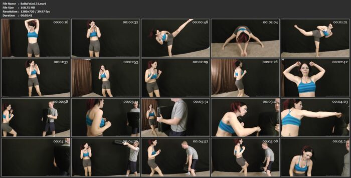 Scarlett Devine - Scarletts Powerful Workout - BALLBUSTINFOOTLOVIN - HD/720p/MP4