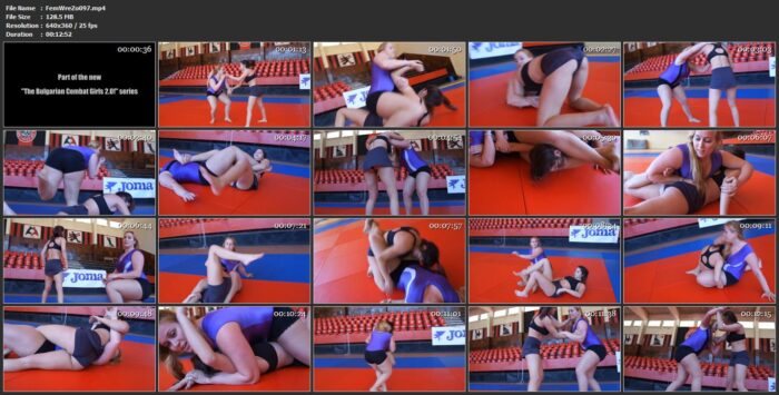 Galya Vs. Lidiya - FEMALE WRESTLING ZONE - LQ/360p/MP4