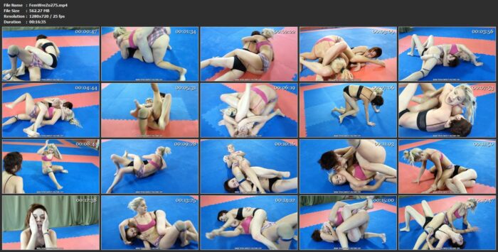 Orsolya Vs. Ildi - FEMALE WRESTLING ZONE - HD/720p/MP4