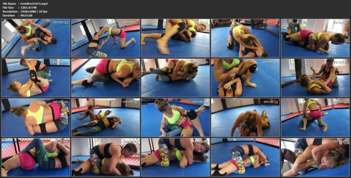 Diana Vs. Miesha - FEMALE WRESTLING ZONE - FULL HD/1080p/MP4