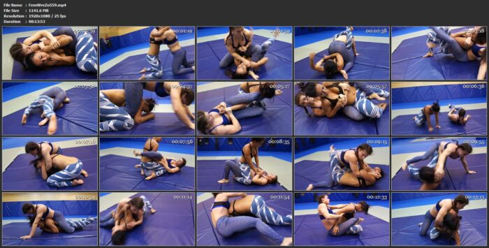 Iron Phoenix Vs. Milana - FEMALE WRESTLING ZONE - FULL HD/1080p/MP4