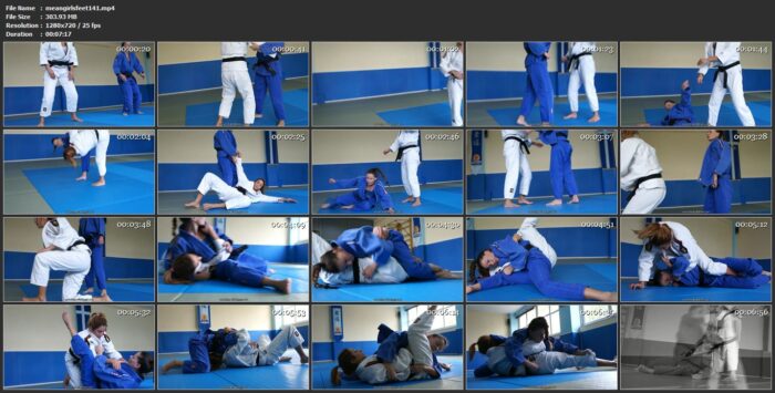 Judo Girls Throws - MEAN GIRLS FEET - HD/720p/MP4