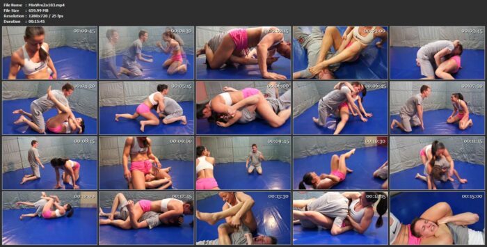 Degrading Submission - MIXED WRESTLING ZONE - HD/720p/MP4