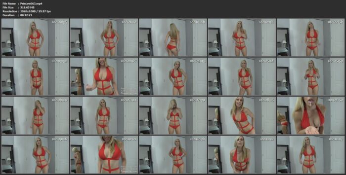 Bikini Brat Tease & Denial Part 3 - PRINCESS LYNE - FULL HD/1080p/MP4