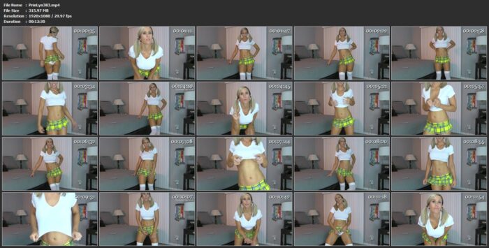 Slutty School Girl JOI - PRINCESS LYNE - FULL HD/1080p/MP4