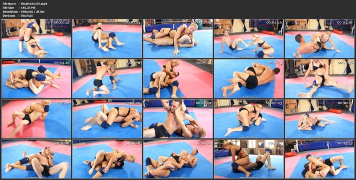 Antcha Vs. Tommy 2 - MIXED WRESTLING ZONE - LQ/360p/MP4