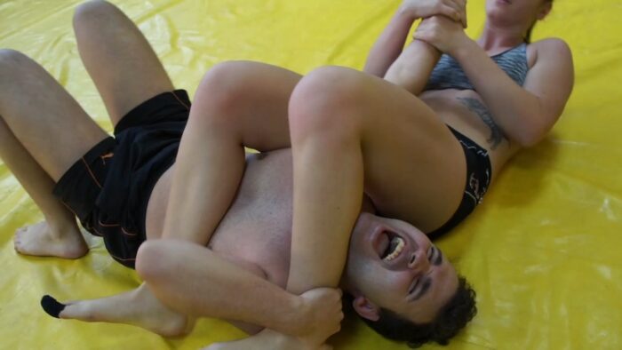 Real MMA Athlete Vs Untrained Male - MIXED WRESTLING ZONE - HD/720p/MP4