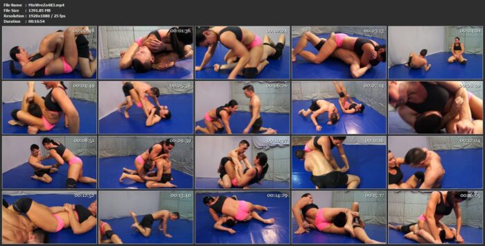 Tia Vs. Imi - MIXED WRESTLING ZONE - FULL HD/1080p/MP4