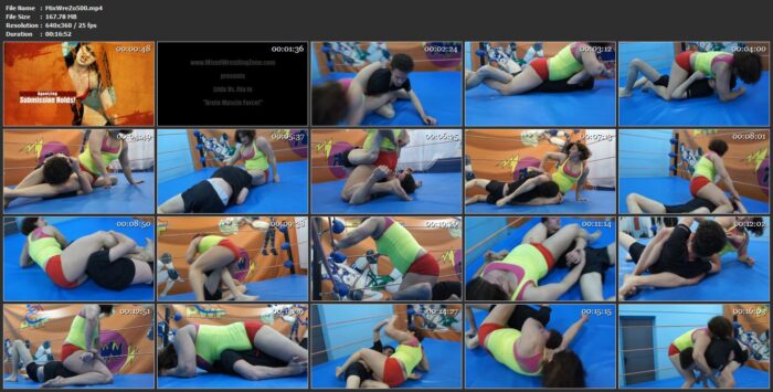 Izida Vs. Ilia - MIXED WRESTLING ZONE - LQ/360p/MP4