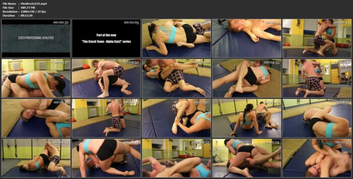 Siberia Vs. Petr - MIXED WRESTLING ZONE - HD/720p/MP4