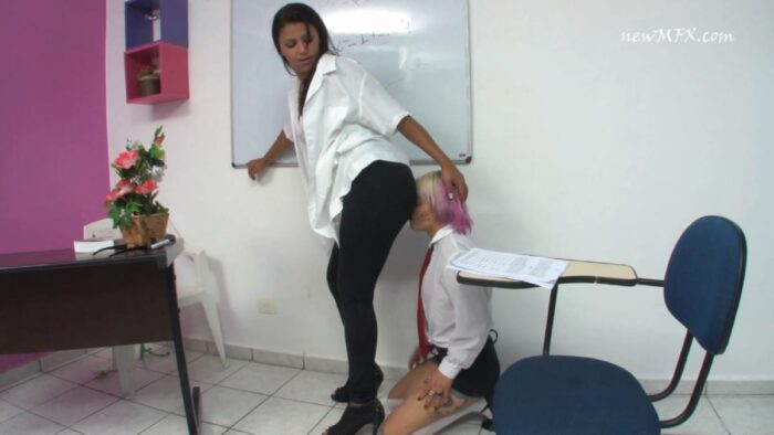 Aline Cruel, Tati In Scene: Smelling Teacher's Farts - FARTING IN BRAZIL / NEW MFX - FULL HD/1080p/MP4