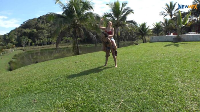 Manuela, Nathaly In Scene: My Little Pet Mare - LIFT CARRY IN BRAZIL / NEX MFX - FULL HD/2160p/MP4