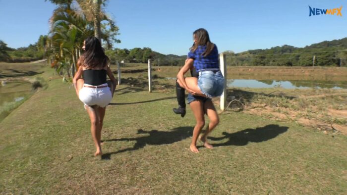 Tay, Natasha Cruel, Víbora, Nicole, Valéria, Nathaly In Scene: 2 Pony 4 Girls - LIFT CARRY IN BRAZIL / NEX MFX - FULL HD/2160p/MP4