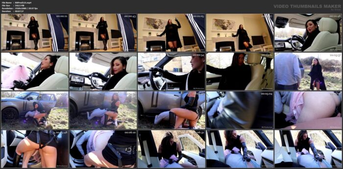 Rascal Rope In Scene: MISTRESS TERRA - PEGGED IN THE RANGE ROVER - RR PRODUCTIONS - FULL HD/1080p/MP4