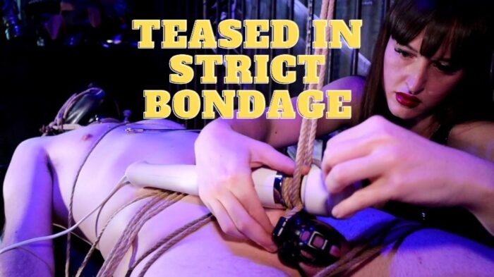 Rascal Rope In Scene: TEASED IN STRICT BONDAGE - RR PRODUCTIONS - FULL HD/1080p/MP4