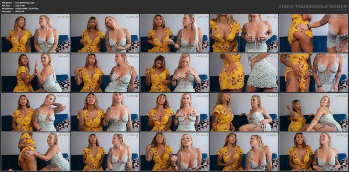 Sun Dress Edging Task - SORCERESS BEBE - FULL HD/1080p/MP4