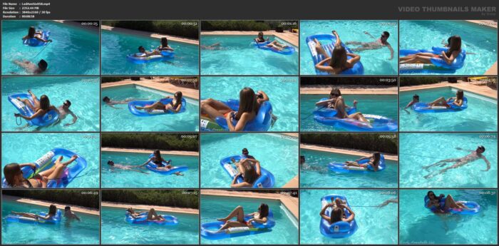 Goddess Lady Annabelle In Scene: Swimming Cbt With My Pool Boy - LADYANNABELLE666 - FULL HD/2160p/MP4