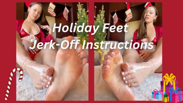 JOI for Holiday Feet - MISTRESS MORIA - FULL HD/1920p/MP4