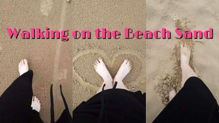 Feet On The Beach Sand - NINA CARRIE - HD/1016p/MP4