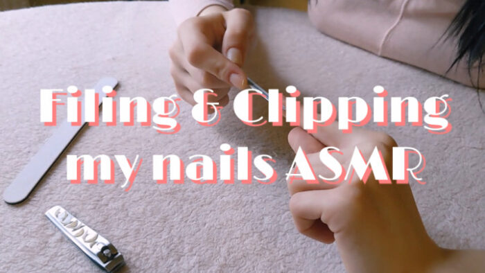 Filing & Clipping My Nails - NINA CARRIE - HD/720p/MP4