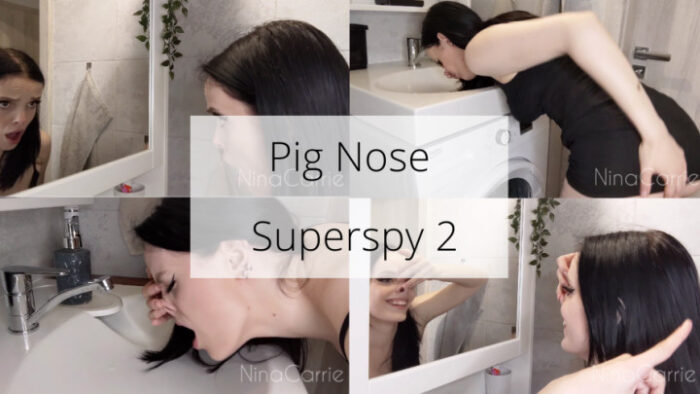 Pig Nose Superspy 2 - NINA CARRIE - FULL HD/1080p/MP4