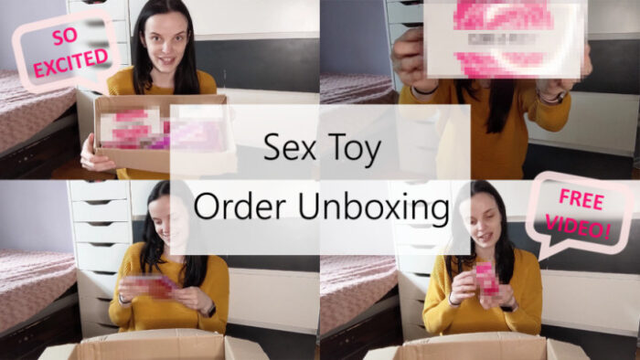 Sex Toy Unboxing - NINA CARRIE - FULL HD/1080p/MP4