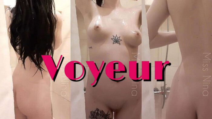 Shower Voyeur - NINA CARRIE - HD/1016p/MP4