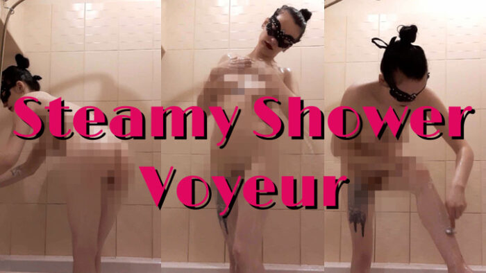 Steamy Shower Voyeur - NINA CARRIE - HD/908p/MP4