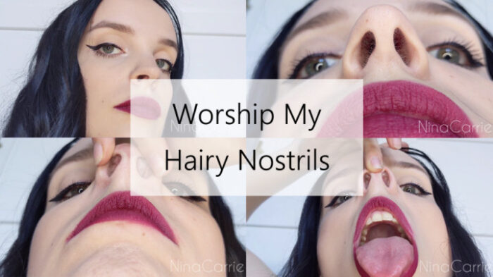 Worship My Perfect Nose - NINA CARRIE - FULL HD/1080p/MP4