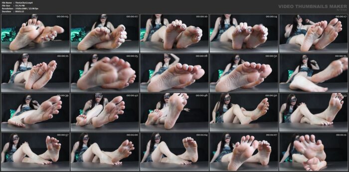 How Pretty Do My Feet Look In This Video - GODDESS CLUE - FULL HD/1080p/MP4