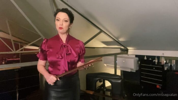 Ms Servalan In Scene: So Much Fun Administering A Thrashing This Afternoon - MISTRESS SERVALAN - FULL HD/1080p/MP4