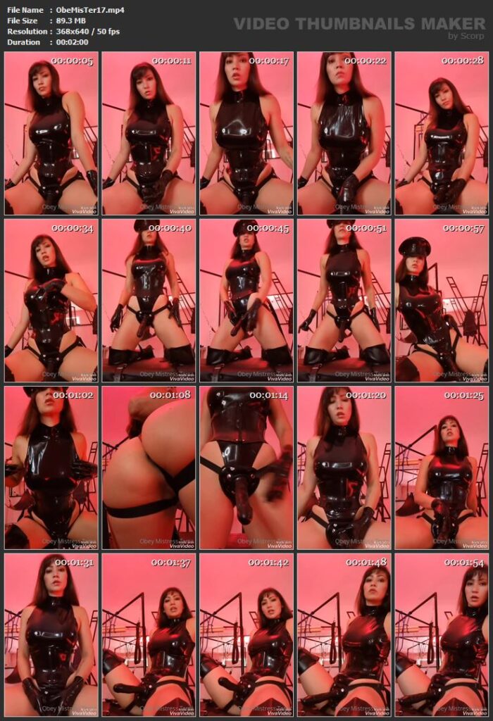 Mistress Uncensored In Scene: Who's Weak For Latex And My Strapon - MISTRESS TERRA - SD/640p/MP4