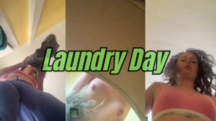 Giantess Sugar In 'Laundry Day' Pov SFX - LTLGIANTESSCLIPS - FULL HD/1920p/MP4