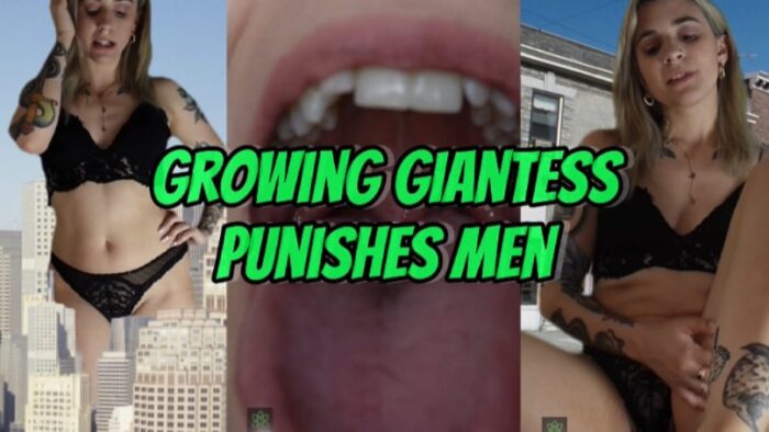 Mia Hope In Growing Giantess Punishes Men SFX - LTLGIANTESSCLIPS - FULL HD/1920p/MP4