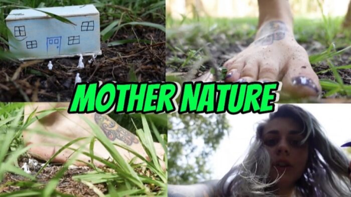 Mia Hope In Mother Nature - Giantess Feet Crush SFX - LTLGIANTESSCLIPS - FULL HD/1080p/MP4