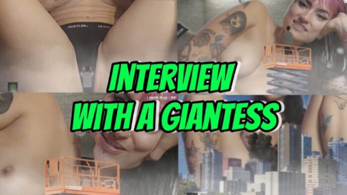 Titania Orion In Interview With A Giantess SFX - LTLGIANTESSCLIPS - FULL HD/1080p/MP4