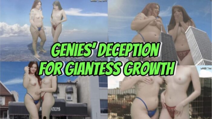 Ziva Fey & Aurora In Genies' Deception For Giantess Growth - LTLGIANTESSCLIPS - FULL HD/1080p/MP4