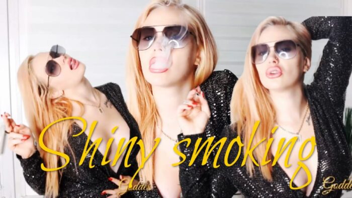 The Goldy Rush In Scene: Shiny Smoking - MISTRESS MISHA GOLDY / RUSSIANBEAUTY - FULL HD/1080p/MP4