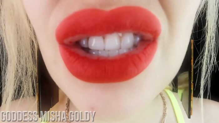 The Goldy Rush In Scene: You Will Not Be Able To Say No To My Red Hot Lips - MISTRESS MISHA GOLDY / RUSSIANBEAUTY - FULL HD/1080p/MP4