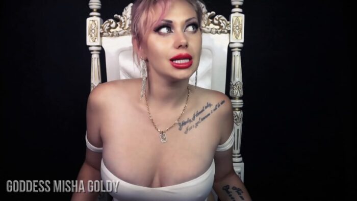 The Goldy Rush In Scene: Sph Cock Rating - MISTRESS MISHA GOLDY / RUSSIANBEAUTY - FULL HD/1080p/MP4