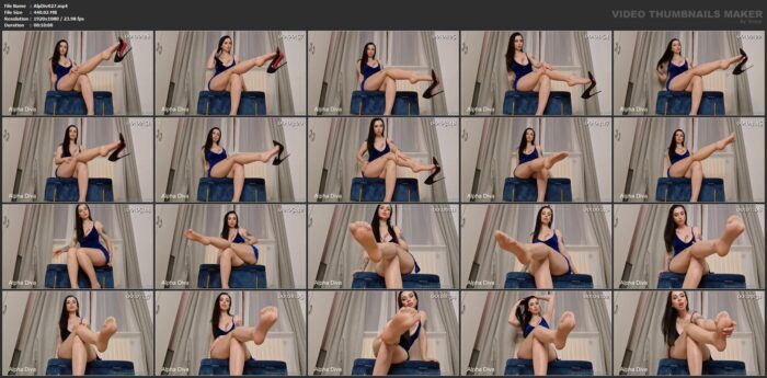 Mistress Teodora In Scene: Explode for Feet Part 2 - ALPHA DIVA / MONEY GODDESSS - FULL HD/1080p/MP4