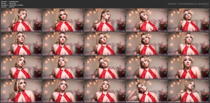 Goddess Farrah In Scene: Lonely Valentines Day Handfuck - FARRAH REIGN - FULL HD/1080p/MP4