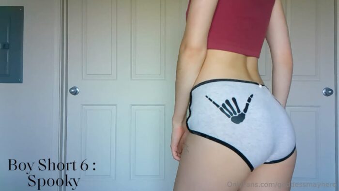 Goddess May In Scene: Panty Show Boxer Briefs - GODDESSMAYHERE - FULL HD/1080p/MP4